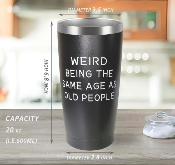 Birthday Gifts for Men Women - Funny Unique Gifts for Dad, Mom, Grandpa, Father, Husband, Him or Her, From Daughter Son Friends, 30th, 40th, 50th, 60th, 70th, Dad Coffee Mug Tumbler, Christmas Gifts - Image 4