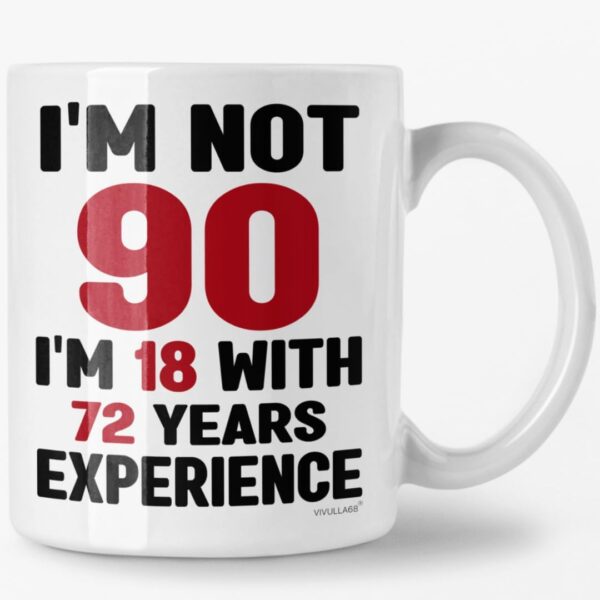 90th Birthday Gifts For Women Men, 90 Year Old Birthday Gifts For Women, 90th Birthday Gift Ideas, Gifts For 90 Year Old Woman Man, 90 Yr Old Birthday, 90th Birthday Cups For Grandma Grandpa - Image 2