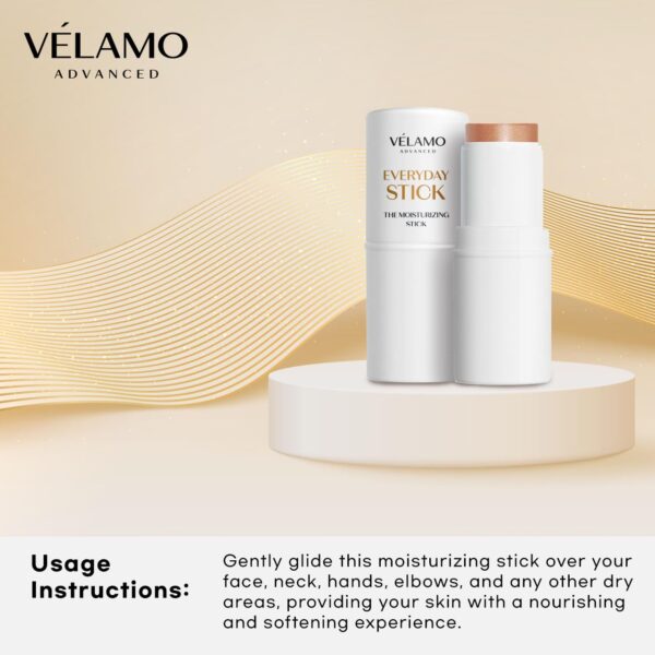 VELAMO ADVANCED Everyday Beauty Stick: Everyday Makeup Solution for Older Women and Mature Skin - Age-Defying Beauty Stick - Hydrating and Nourishing Moisturizer Stick for Face and Body - Image 7