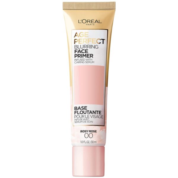 L'Oreal Paris Age Perfect Face Blurring Primer Infused with Caring Serum Smoothes Liners and Pores - Image 2