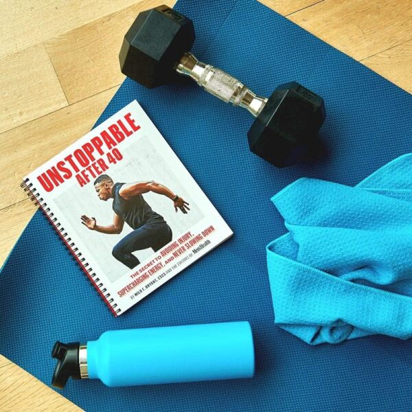 Men's Health Unstoppable After 40: The Secret to Supercharging Recovery, Avoiding Injury, and Never Slowing Down. Convenient at-Home Workout Planner for All Fitness Levels - Image 3