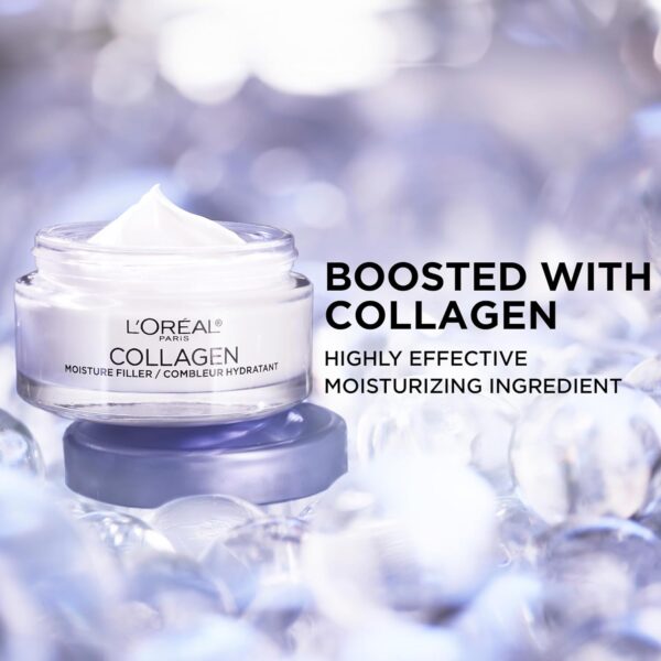 L’Oréal Paris Collagen Daily Face Moisturizer, Reduce Wrinkles, Face Cream 1.7 oz - Image 6