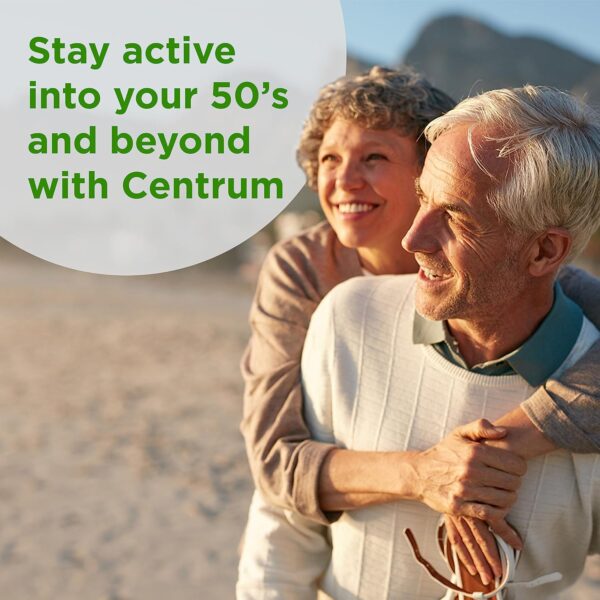 Centrum Silver Multivitamin for Adults 50+, Gluten Free, Non-GMO, Supports Memory and Cognition - Image 10