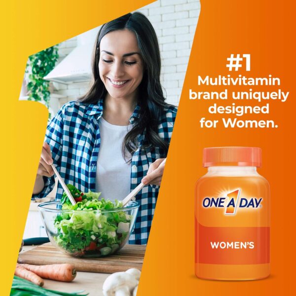 One A Day Women’s Multivitamin Gummies, Supplement with Vitamin A, C, D, E and Zinc for Immune Health Support*, Calcium & more, 80 count - Image 12