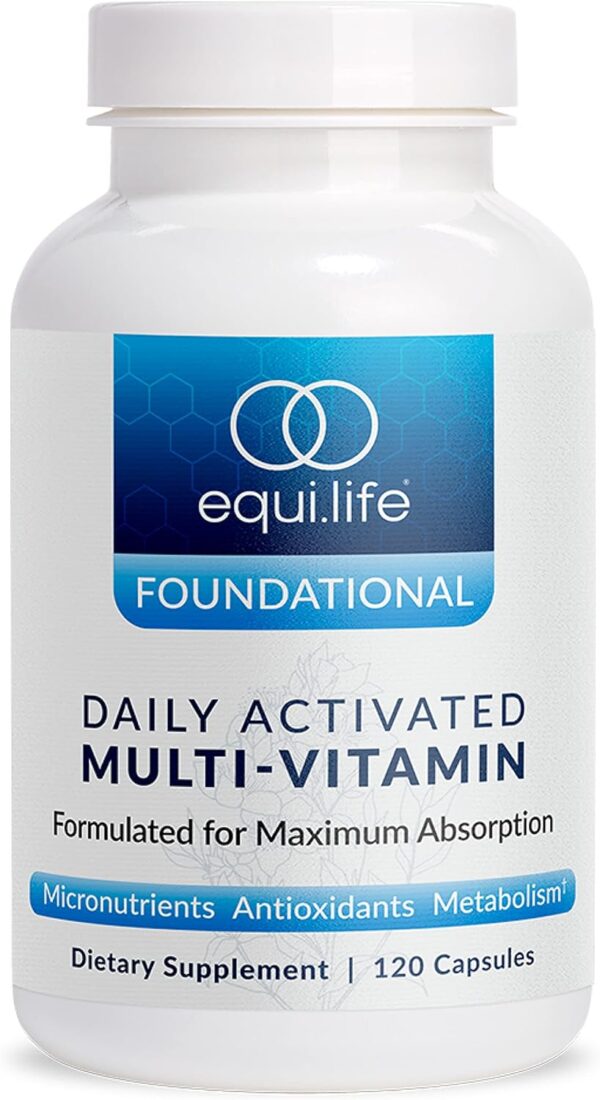 Equilife - Daily Activated Multi-Vitamin, 21 Essential Vitamins & Minerals, Antioxidant-Rich Formula, Supports Immunity, May Help Boost Energy & Improve Mood, Supports Overall Health (30 Servings) - Image 2