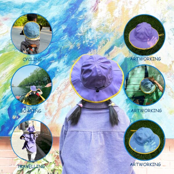 Sun Hat for Kids, Sun protection, Color Changes for fun, soft and adjustable, for baby Girls and Boys, unisex - Image 6