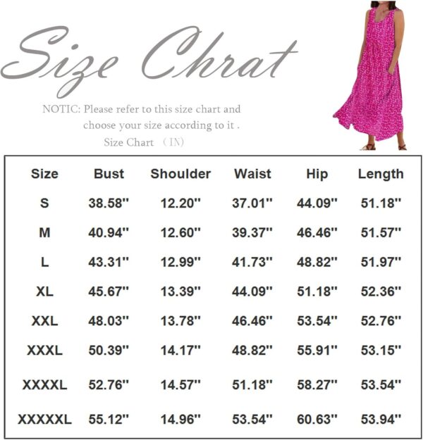 Independence Day, Plus Size Summer Maxi Linen Dresses for Women 2024, Sleeveless Casual Tropical Beach Sundres Dress - Image 7