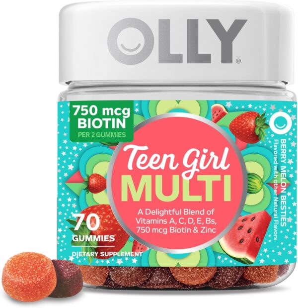 Olly, Multivitamin Kids Girl, 70 Count - Image 2