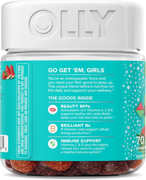 Olly, Multivitamin Kids Girl, 70 Count - Image 12