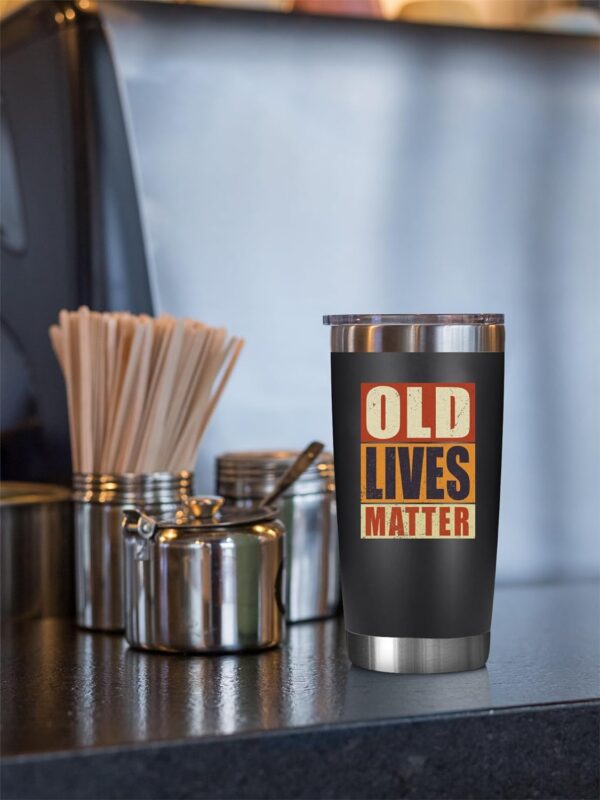 NewEleven Gifts For Men, Women - Funny Gag Gifts Ideas For Dad, Mom, Grandpa, Grandma, Husband, Wife, Uncle, Him - 40th 50th 60th 70th 80th Birthday Gifts For Men Women – 20 Oz Tumbler - Image 8