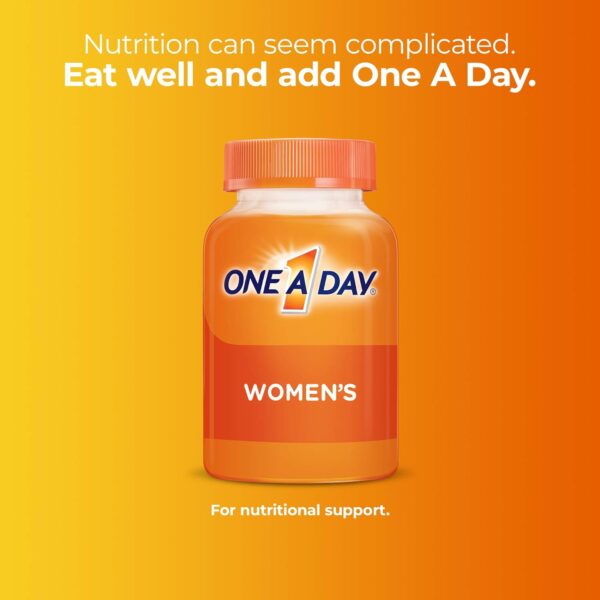 One A Day Women’s Multivitamin Gummies, Multivitamin For Women with Vitamin A, C, D, E and Zinc for Immune Health Support*, Calcium & more, 170 count - Image 9