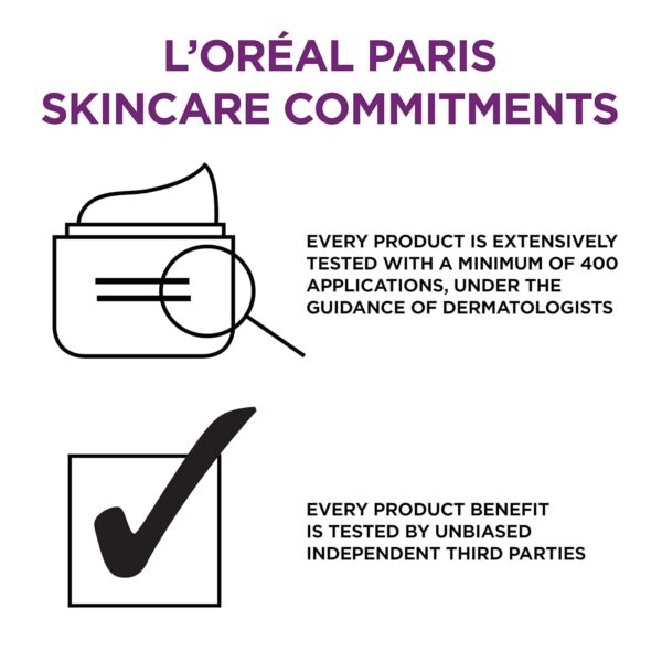 L'Oreal Paris Wrinkle Expert 55+ Anti-Aging Face Moisturizer with Calcium, Non-Greasy, Suitable for Sensitive Skin 1.7 fl. oz - Image 9