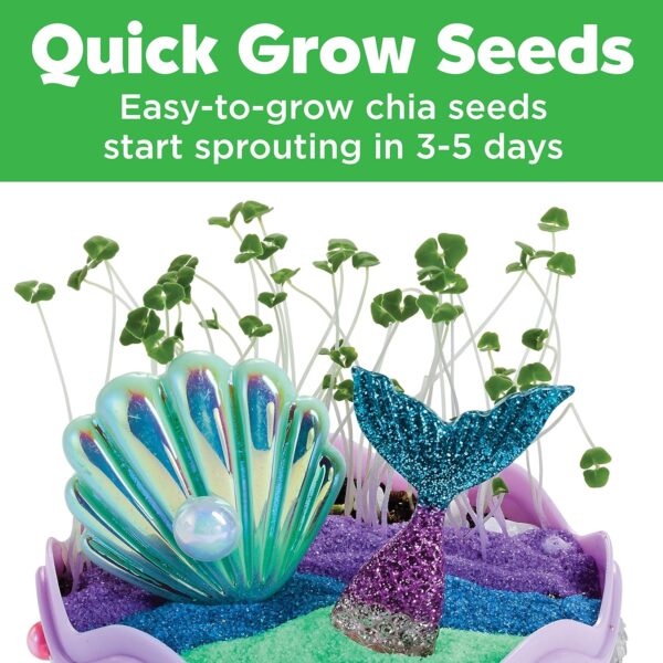 Creativity for Kids Mini Garden Mermaid Terrarium Kit - Crafts and Gifts for Girls Ages 6-8+, Stocking Stuffers - Image 5