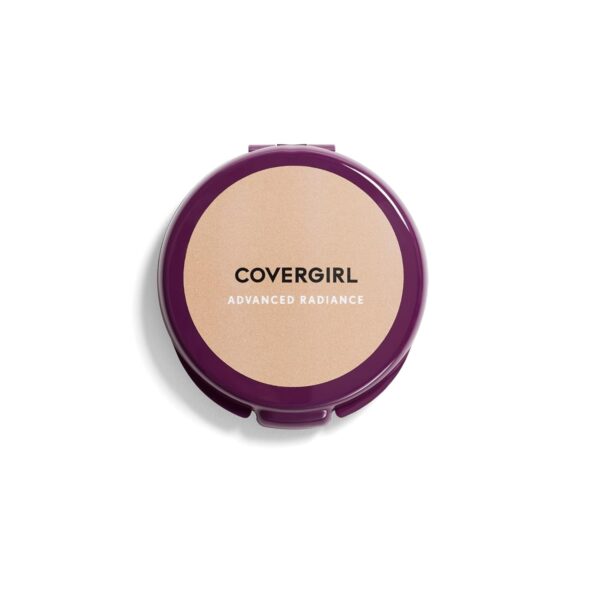 COVERGIRL Advanced Radiance Age-Defying Pressed Powder, Classic Beige 115, 0.39 oz (Packaging May Vary) Conditioning Powder Makeup - Image 2