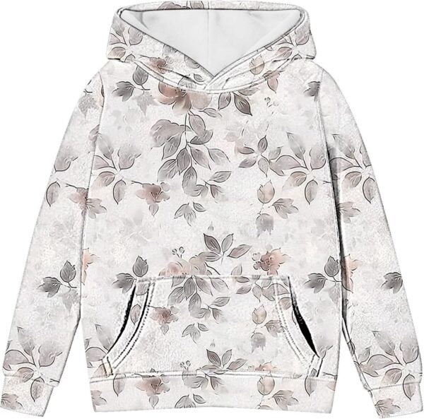 Sweatshirts For Girls Graphic With Pockets Cute Clothes For Teen Girls Oversized Long Sleeves Tween Sweatshirt Hoodie - Image 8