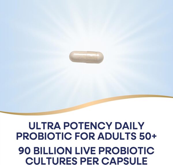 Nature's Way Fortify Optima Probiotic for Adults 50+, 90 Billion Live Cultures, 15 Strains, Colon Health*, Supports Digestive Balance and Immune Health*, 30 Capsules (Packaging May Vary) - Image 5