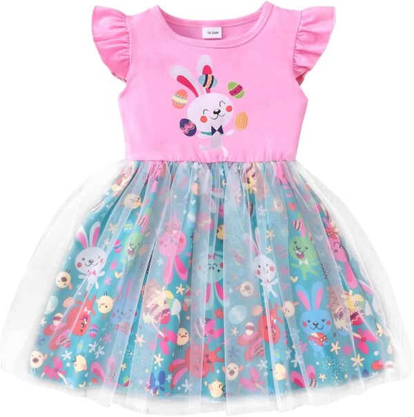 Akyzic Toddler Tulle Dress Unicorn Outfit Birthday Princess Party Girls Summer Causal Tutu Skirts - Image 2