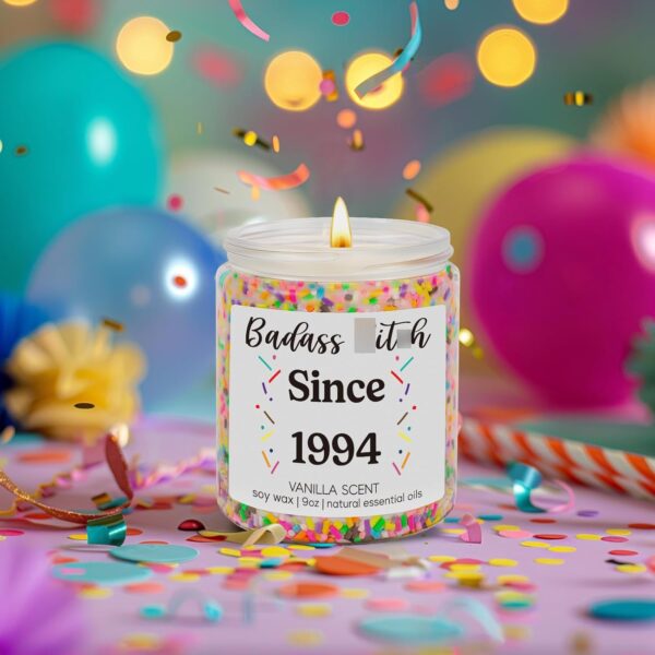 LEADO 31st Birthday Candle for Her, 31 Year Old Birthday Gifts for Women - Happy 1994 Bday Candles, Turning Thirty-One Presents, Funny Cool Gifts for 31 Year Old Woman, Female, Best Friend, Sister - Image 8