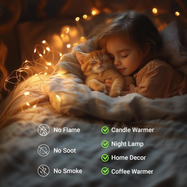 Birthday Gifts for Women, Candle Warmer Lamp with Timer, Unique Birthday Gifts for Wife Mom Friends Sister, 20th 30th 40th 50th 60th Year Old Gift Ideas - Image 5
