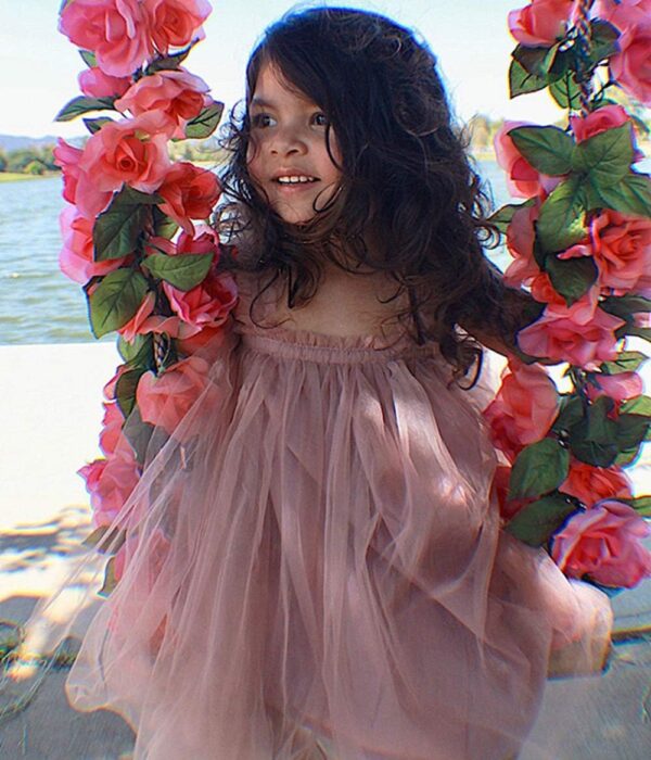 Baby Girls Tutu Dress Toddler Tulle Sleeveless Princess Sundress - Image 3