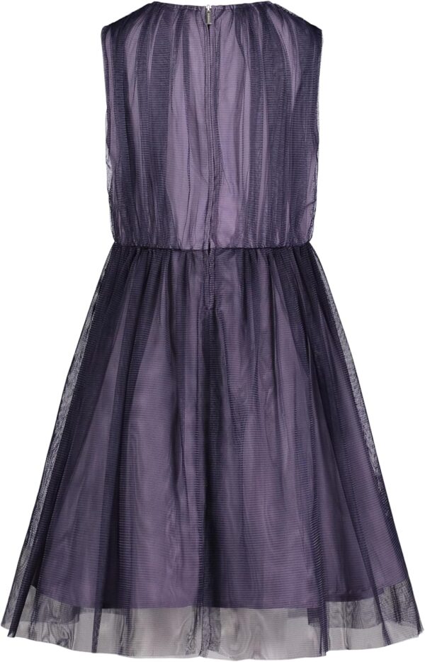 Calvin Klein Girls' Sleeveless Party Dress, Fit and Flare Silhouette, Round Neckline & Back Zip Closure - Image 3