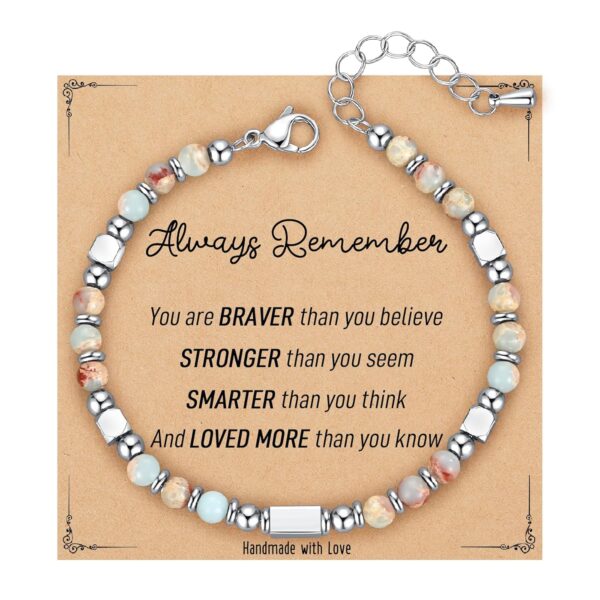 Graduation Gifts for Teen Girls 16 18 8 12 13 Year Old Birthday Mothers Day Teenage Girl Trendy Stuff 2025 Beaded Bracelets Women Jewelry Granddaughter Friendship Stocking Stuffers Easter - Image 2