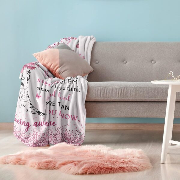 21st Birthday Gifts for Her, 21st Birthday Decorations, 21 Year Old Birthday Gifts for Her, Gifts for 21st Birthday Female, Best Gifts for 21 Year Old, 21st Birthday Gift Ideas Blanket 50"X60" - Image 6