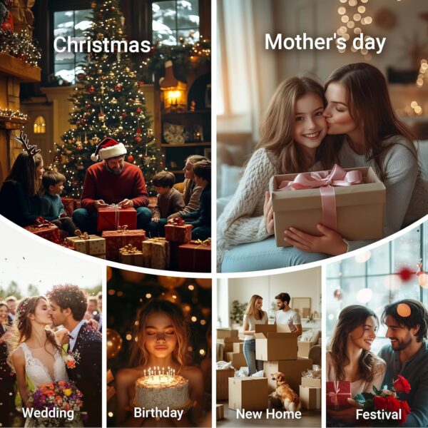 Birthday Gifts for Women, Candle Warmer Lamp with Timer, Unique Birthday Gifts for Wife Mom Friends Sister, 20th 30th 40th 50th 60th Year Old Gift Ideas - Image 8