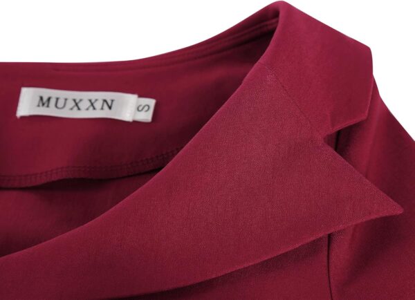 MUXXN Women's Classic Vintage Sweetheart Neckline Cocktail Prom Tea Dress - Image 6