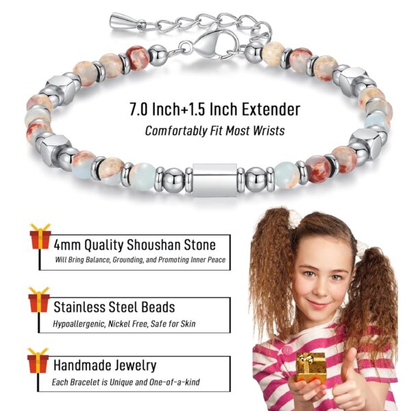 Graduation Gifts for Teen Girls 16 18 8 12 13 Year Old Birthday Mothers Day Teenage Girl Trendy Stuff 2025 Beaded Bracelets Women Jewelry Granddaughter Friendship Stocking Stuffers Easter - Image 4
