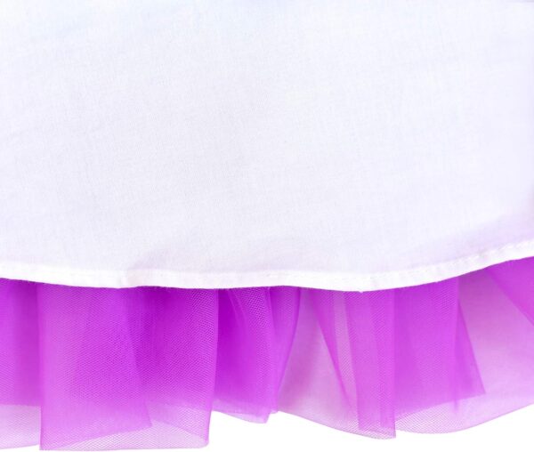 Sunny Fashion Girls Dress Birthday Princess Ruffle Dress Cake Balloon Print - Image 6