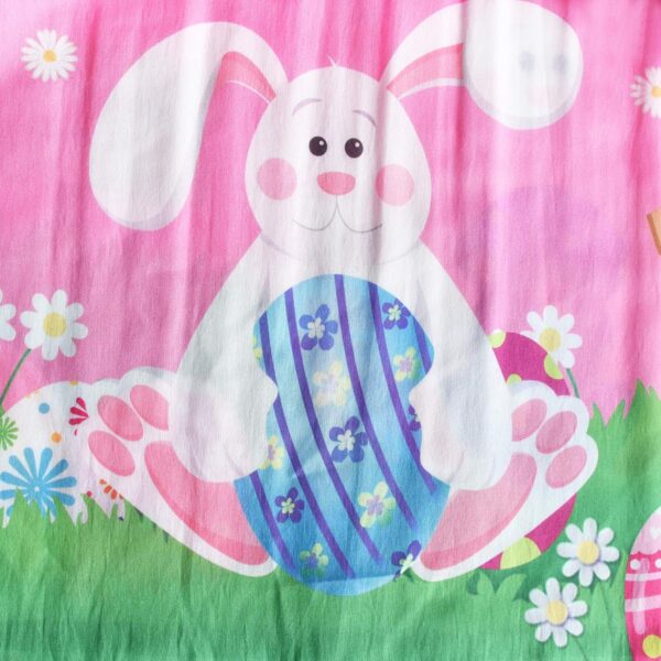 Sunny Fashion Girls Dress Blue Flower Print - Image 6
