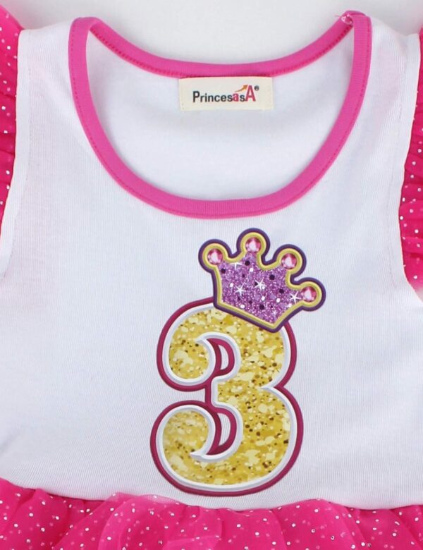 Spring/Autumn Unicorn Birthday Party Princess Girl Dresses Long Sleeve Girls Outfits - Image 7