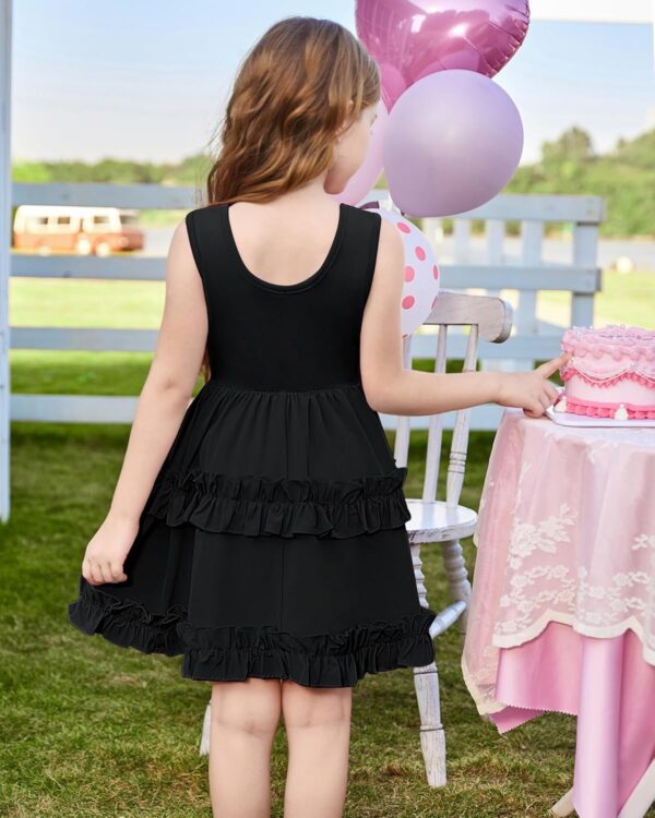 GRACE KARIN Girls Party Christmas Dress Ruffle Formal Fancy Dresses Size 5-12 - Image 6